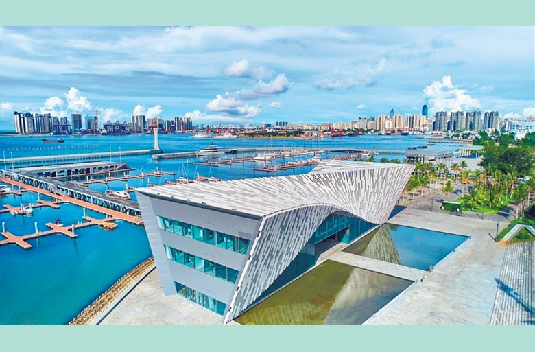 精彩图说 · 海口一周｜西海岸新地标建筑：国家帆船基地公共码头 - 华夏影响力-专业财经门户网站