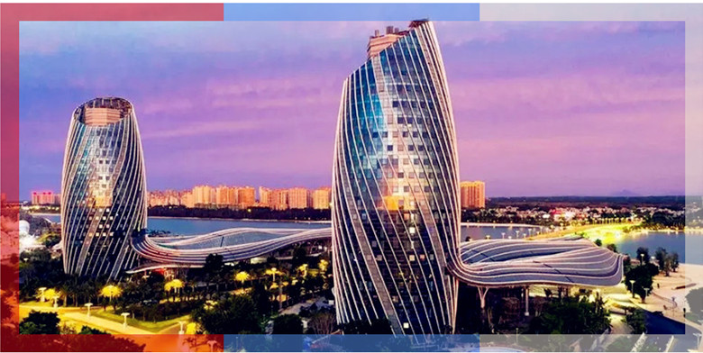 孪生双塔,璀璨夺目:海南海花岛希尔顿酒店将旖旎风光尽收眼底 - 华夏